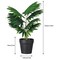 Artificial Potted Flower Plants Small Fake Plants for Home, Farmhouse, Outdoor, Office, Shelf, and Bathroom Decor